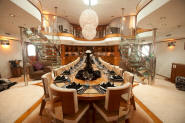 Exclusive mega yacht interior pictures